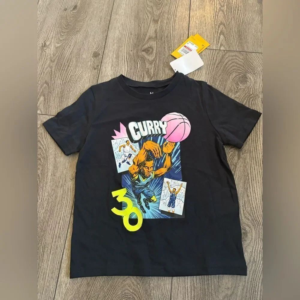 Under armour Curry animated graphic t shirt